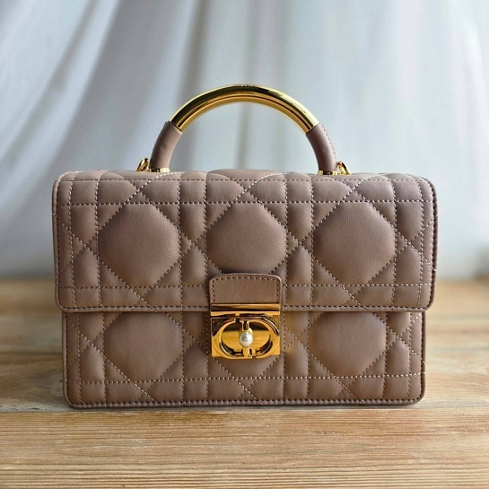 Кожаная сумка Dior Ange 23x16 см