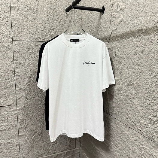 Белая футболка Y-3 Yohji Yamamoto x Adidas Premium   