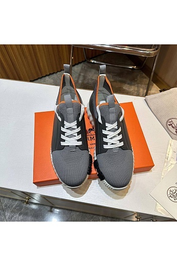 Мужские кроссовки Hermes Depart - Grey   