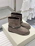 Женские замшевые сапоги Brunello Cucinelli premium - Beige