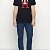 Чёрная футболка Tommy Hilfiger TH Monogram