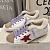 Женские комбинированные кроссовки с мехом Golden Goose Ball Star premium