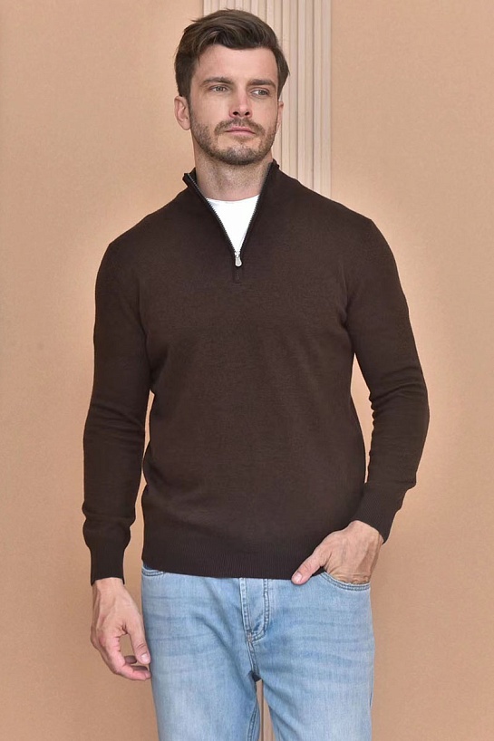 Кашемировый свитер Brunello Cucinelli Premium - Brown