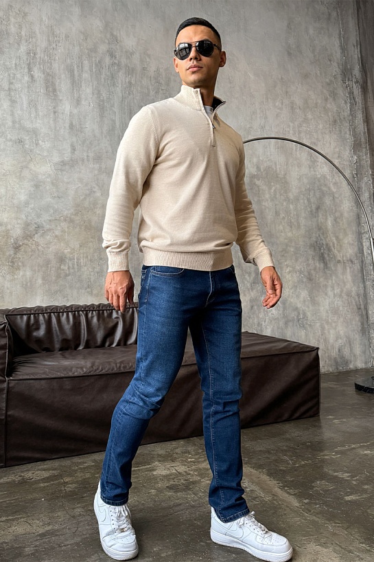Мужские тёмно-синие джинсы Tommy Hilfiger Slim