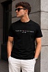 Футболка чёрного цвета Tommy Hilfiger Core Logo