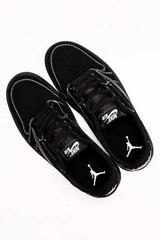 Кроссовки Nike Air Jordan 1 x Travis Scott "Black Phantom"