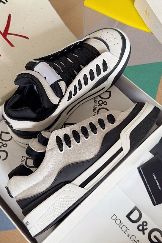 Мужские кроссовки Dolce & Gabbana Mega Skate - Black