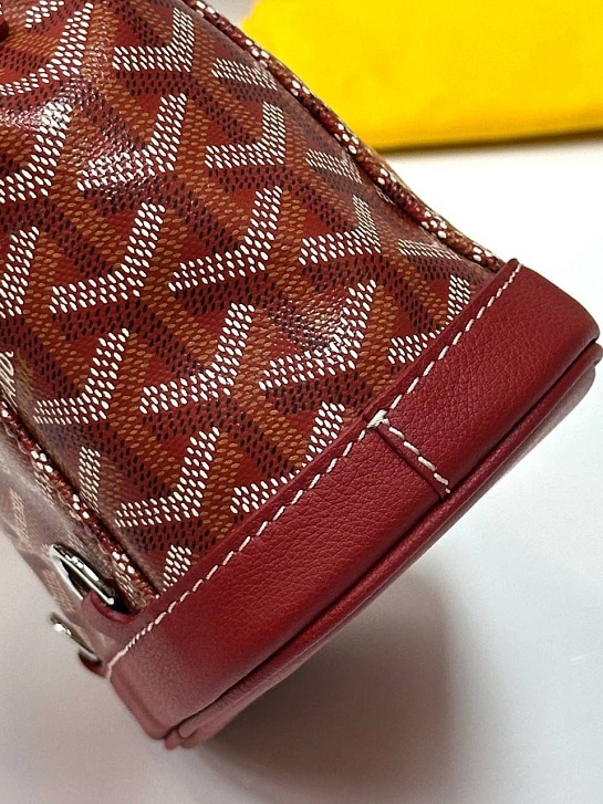 Женский рюкзак Goyard Alpin Mini Premium 23x19x9.5 см - Red