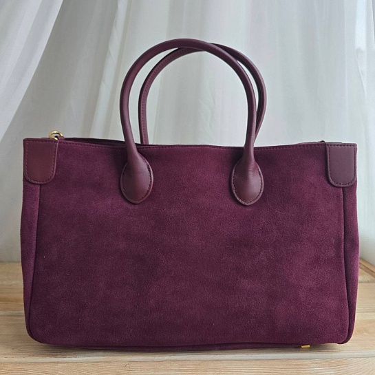 Замшевая сумка Yves Saint Laurent 39x23 см