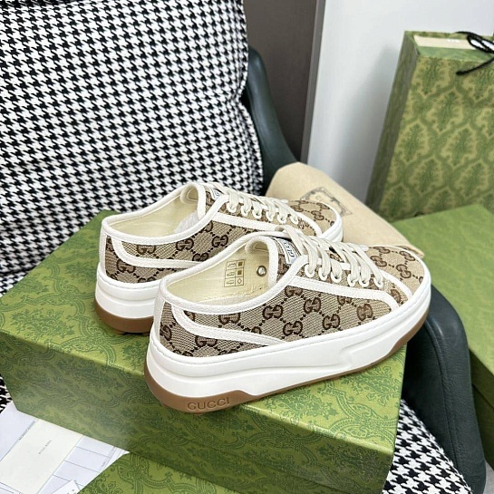 Женские кроссовки Gucci Tennis 1977 premium