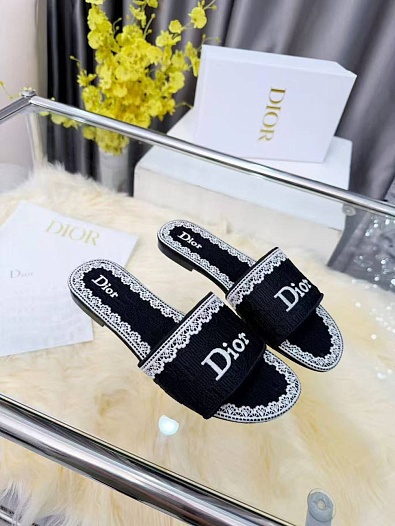 Женские шлёпанцы Dior Dway   