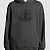 Мужское серое худи Moncler logo-print