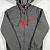 Утеплённая кофта на флисе Hugo Boss - Grey