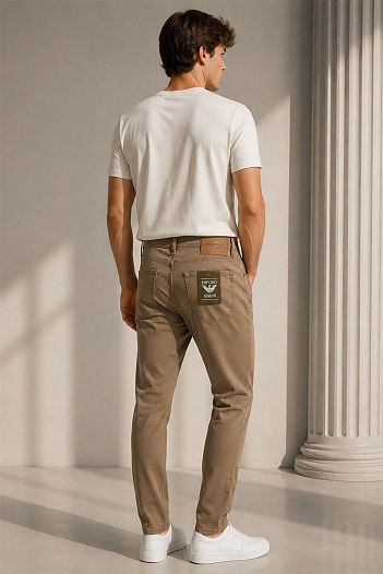Мужские джинсы Emporio Armani straight - Brown   