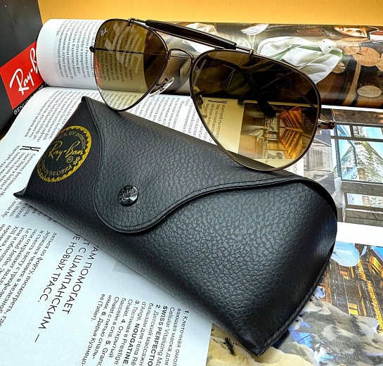 Солнцезащитные очки Ray-Ban Aviator Large Metal