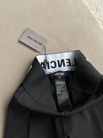 Чёрные женские леггинсы Balenciaga   