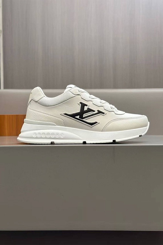 Кожаные кроссовки Louis Vuitton Premium - White
