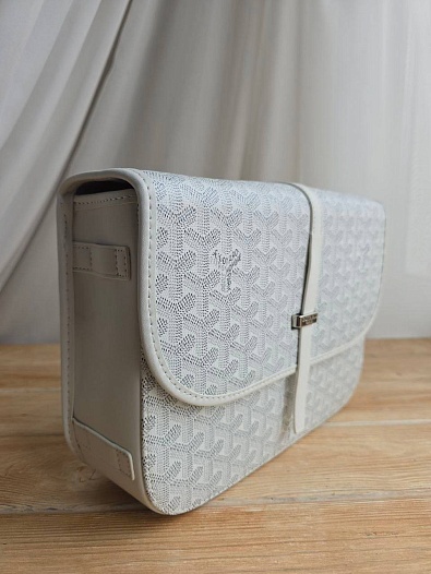 Кожаная сумка Goyard Belvedere MM 27x21 см   