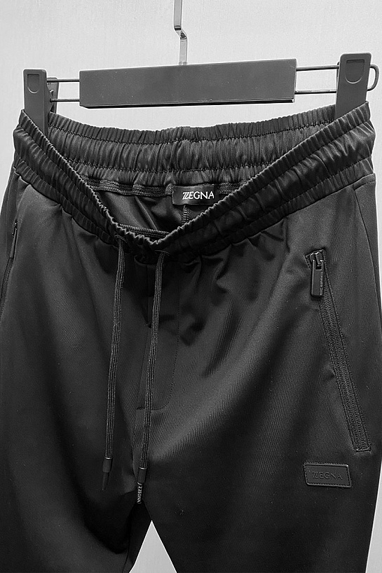 Мужские штаны Zegna чёрного цвета