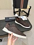 Мужские кроссовки Zegna Triple Stitch Alligator - Brown