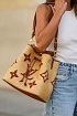 Женская сумка Louis Vuitton NeoNoe Handbag Monogram Raffia MM 26x26x17.5 см