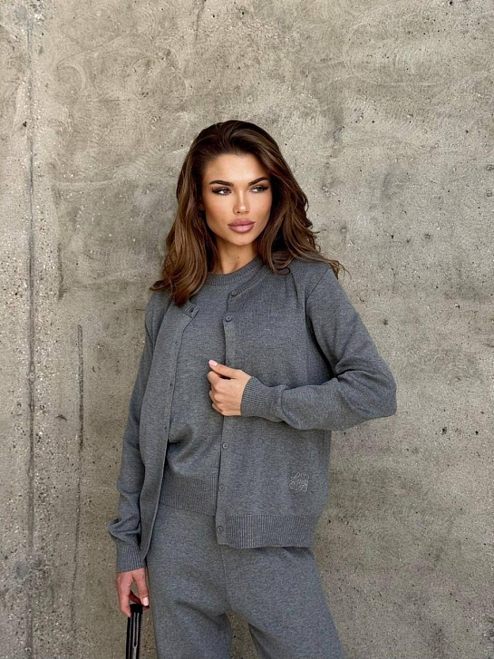 Женский костюм двойка Loewe premium