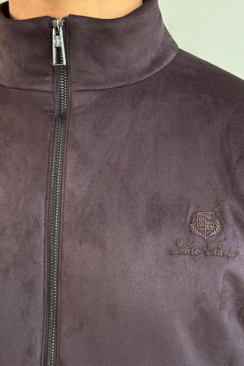 Мужская куртка Loro Piana коричневого цвета   