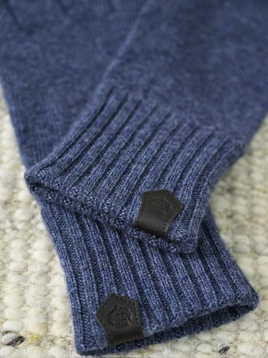 Кашемировые перчатки Loro Piana premium - Light Blue