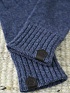 Кашемировые перчатки Loro Piana premium - Light Blue
