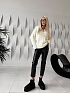 Женский шерстяной свитер Versace premium - White