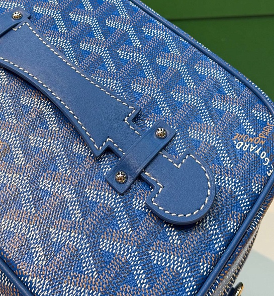 Кожаная сумка Goyard Muse Vanity Case ​premium 20x16x14 см
