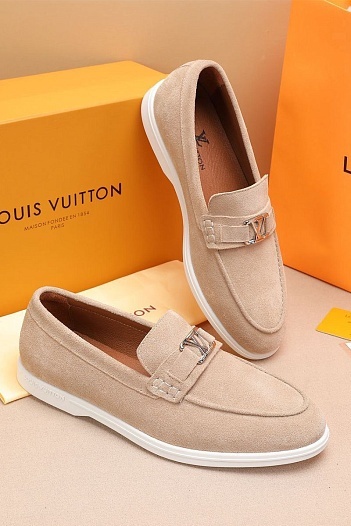 Мужские замшевые лоферы Louis Vuitton Estate   