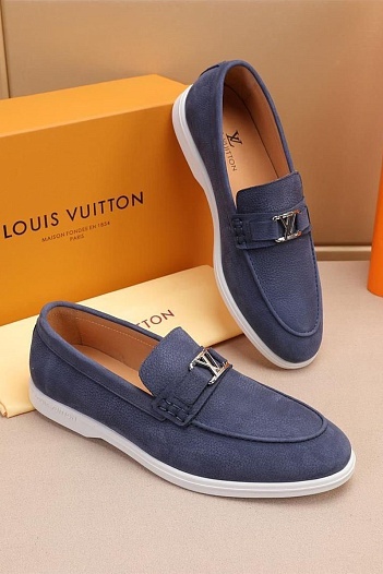 Мужские кожаные лоферы Louis Vuitton Estate   