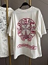 Женская оверсайз футболка Chrome Hearts premium