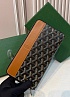 Кожаное портмоне Goyard Matignon GM premium 20x11x2.3 см