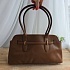 Кожаная сумка MIU MIU Aventure nappa 42x29 см - Brown