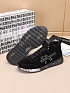 Замшевые кроссовки с мехом Premiata high-top - Black
