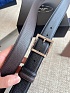 Двусторонний кожаный ремень Prada premium