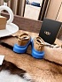 Женские замшевые ботинки UGG Tasman Hybrid - Chestnut / Blue