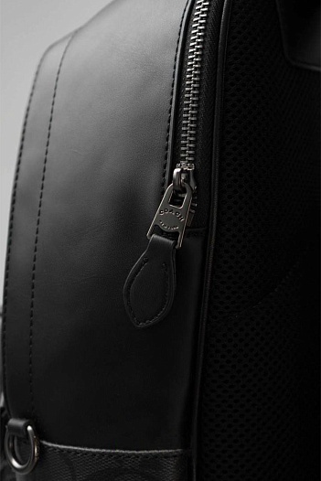 Кожаный рюкзак Coach monogram 39x30 см   