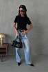Женская футболка Jacquemus чёрного цвета