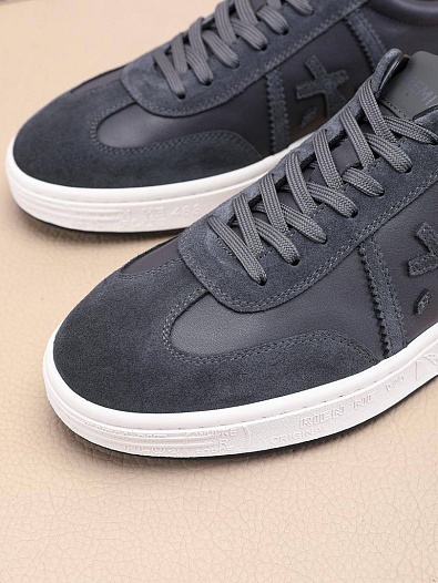 Комбинированные кроссовки Premiata Bonnie - Grey   