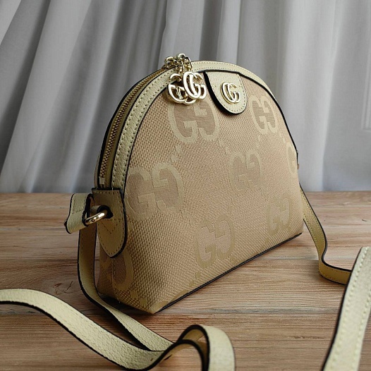 Сумка Gucci Ophidia Jumbo GG Small 24x18 см - Yellow   