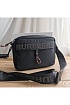 Чёрная нейлоновая сумка Burberry Paddy Taped 24x16 см