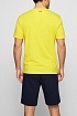 Мужская футболка Hugo Boss жёлтого цвета