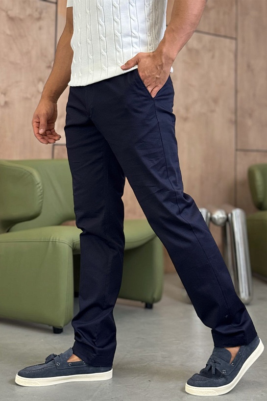 Мужские тёмно-синие брюки Роlо Ralрh Lаurеn