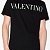 Мужская чёрная футболка Valentino