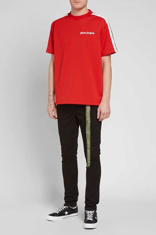 Мужская футболка Palm Angels Track - Red