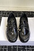Женские кожаные лоферы Celine premium - Black