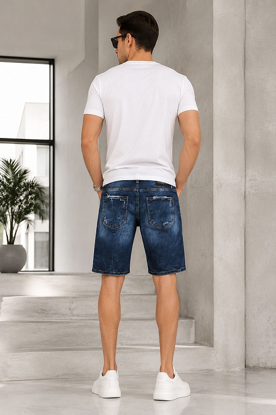 Мужские джинсовые шорты Dsquared2 SLIM